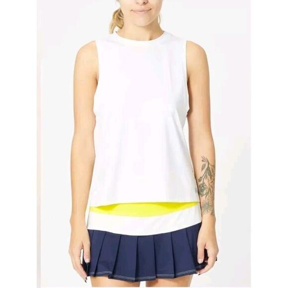 NWT EleVen by Venus Williams Women's Peace Maker Tank Small MSRP $58 - Picture 3 of 8
